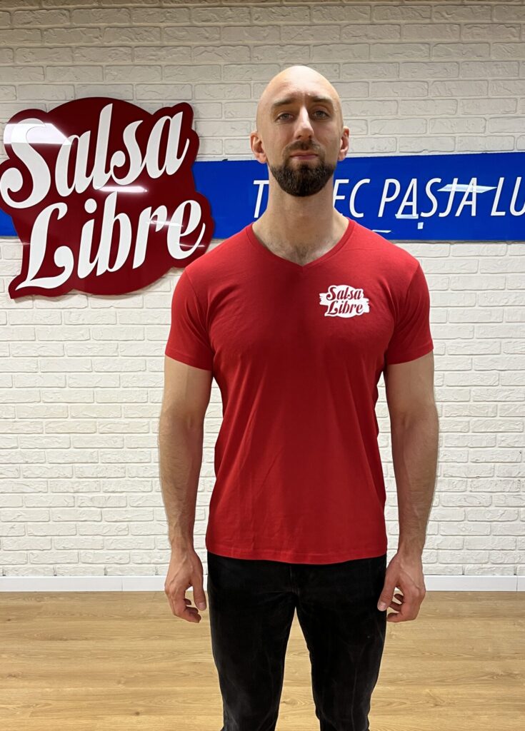 Koszulka męska Czerwona